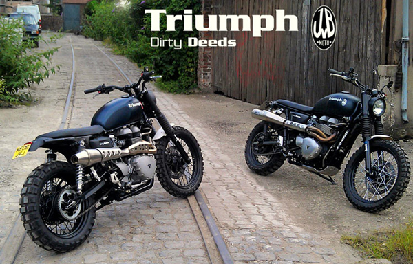 «Скремблер» Triumph Dirty Deeds от JvB-moto - Журнал "МОТО"